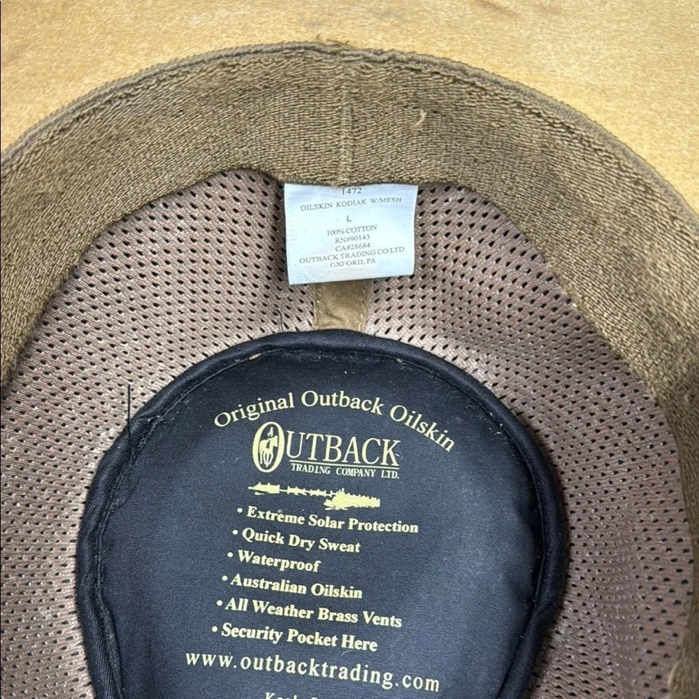 Outback Tan Fedora Hat
